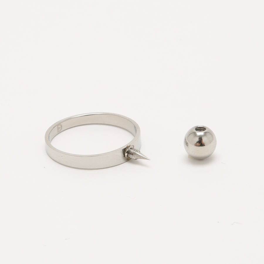 Ring Weapon with Concealed Knife | Sphere Defender Ring