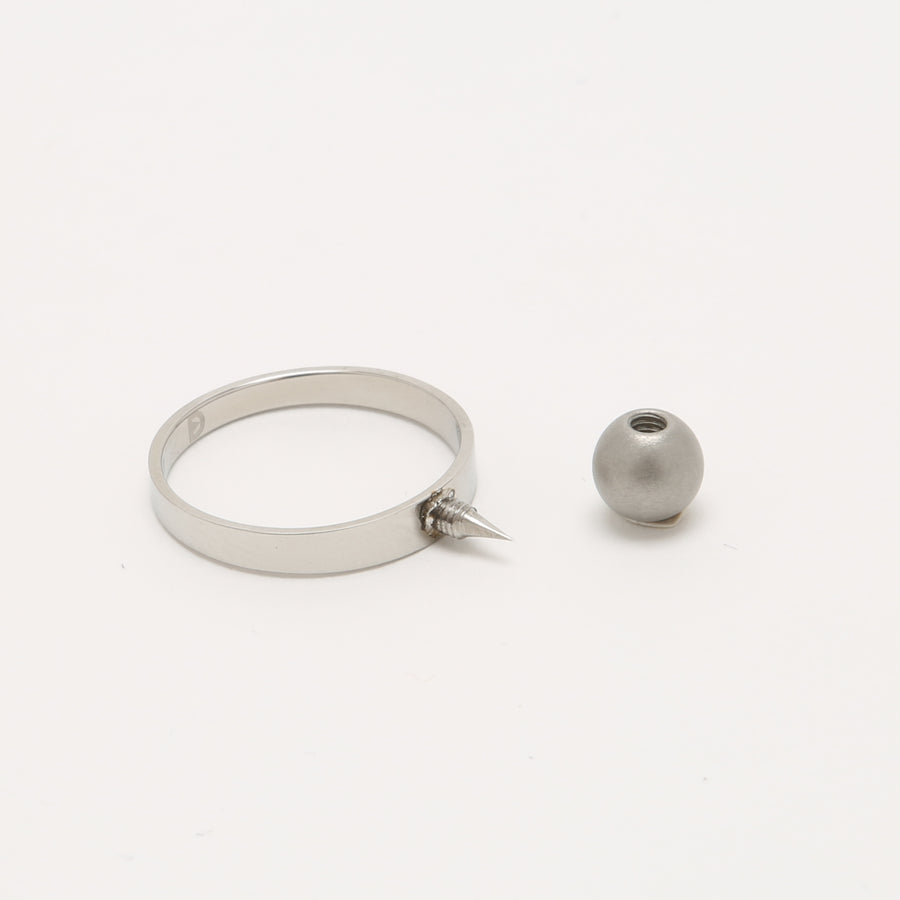 Weaponized Jewelry with Concealed Knife | Sandblast Defender Ring